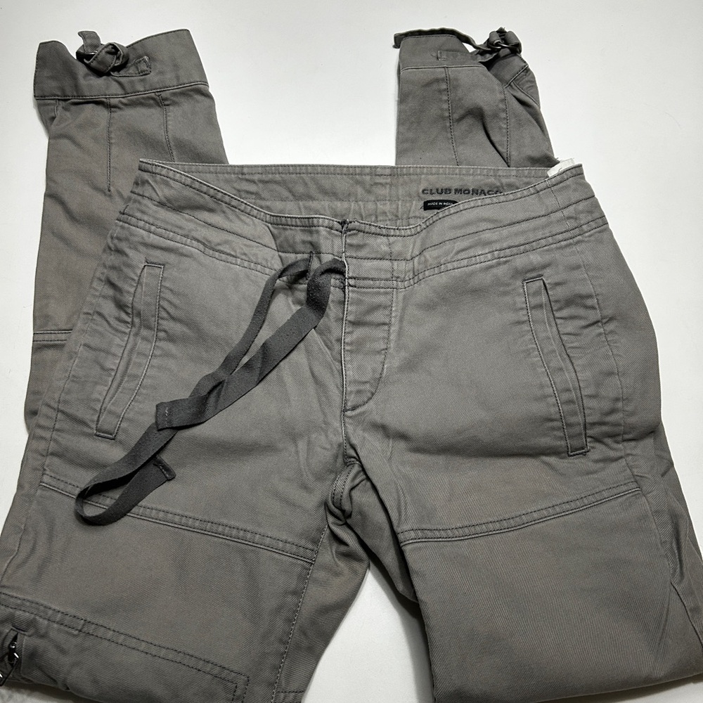 Club Monaco Gray Ankle Cropped Pants